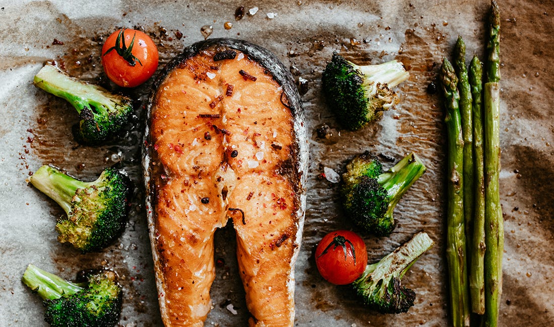 Lemon Garlic Salmon Sheet Pan Recipe