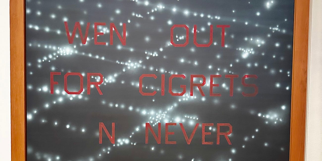 33 words that pop out of the art