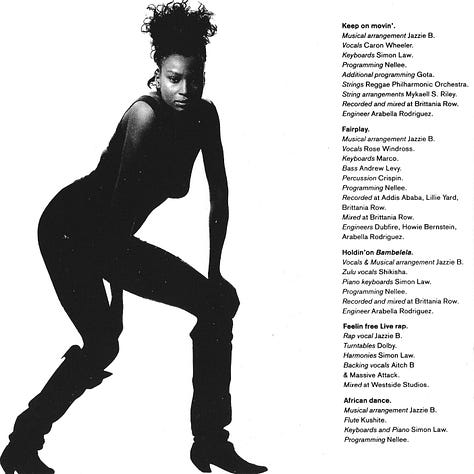 Soul II Soul - Keep On Movin' Album Art