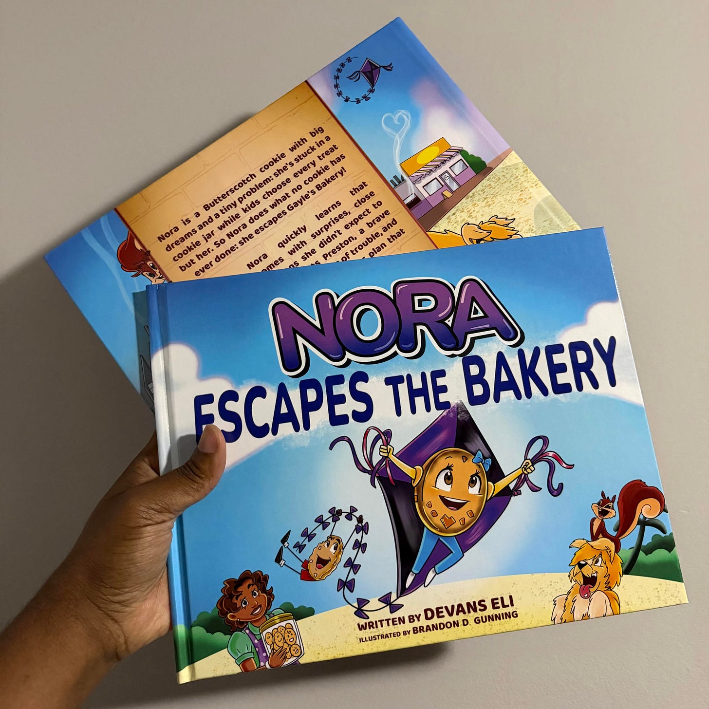 Nora Escapes the Bakery Hardcover First Handheld Copy Nora Escapes the Bakery Hardcover First Handheld Copy