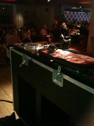 Behind the decks at the BFI Behind the decks at the BFI