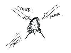 This contains an image of: How To Beat Imposter Syndrome - SHE MINDS