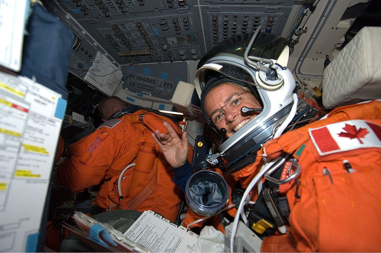 Julie PayettePostLaunch STS127.jpg
