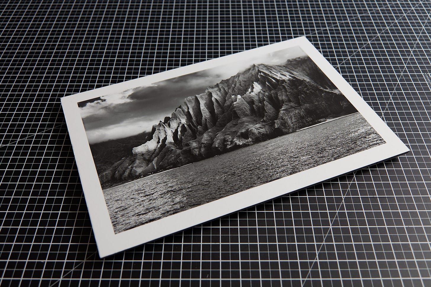 Print mounted to Gatorboard