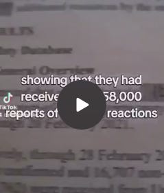 INTENTIONAL EVIL: Pfizer Had 158,000+ Complaints Within Two Months of the Covid 'Vaccine' Release Including Spontaneous Abortions - Whistleblower