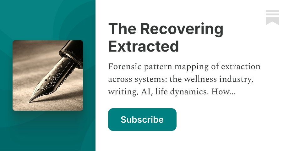 The Recovering Extracted | Substack