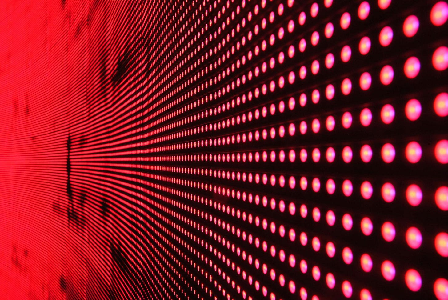 red dot lights on black surface red dot lights on black surface