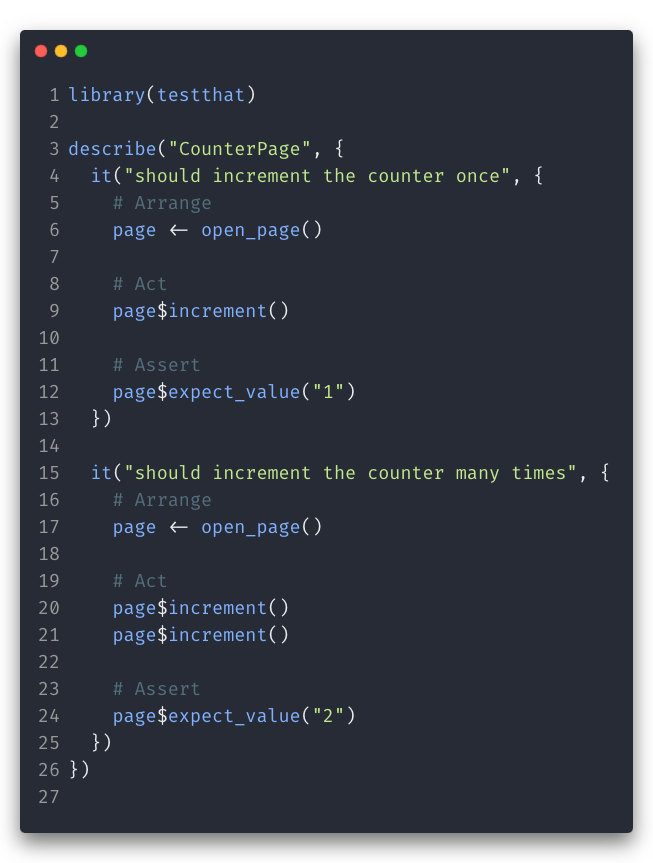 Code block 1 Code block 1