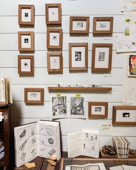Peg and Awl Sendak Artist Roll, Frames, Palettes