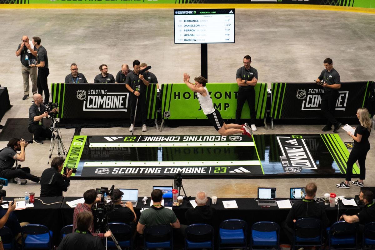 The NHL Scouting Combine is the first peek into the NHL Draft. 