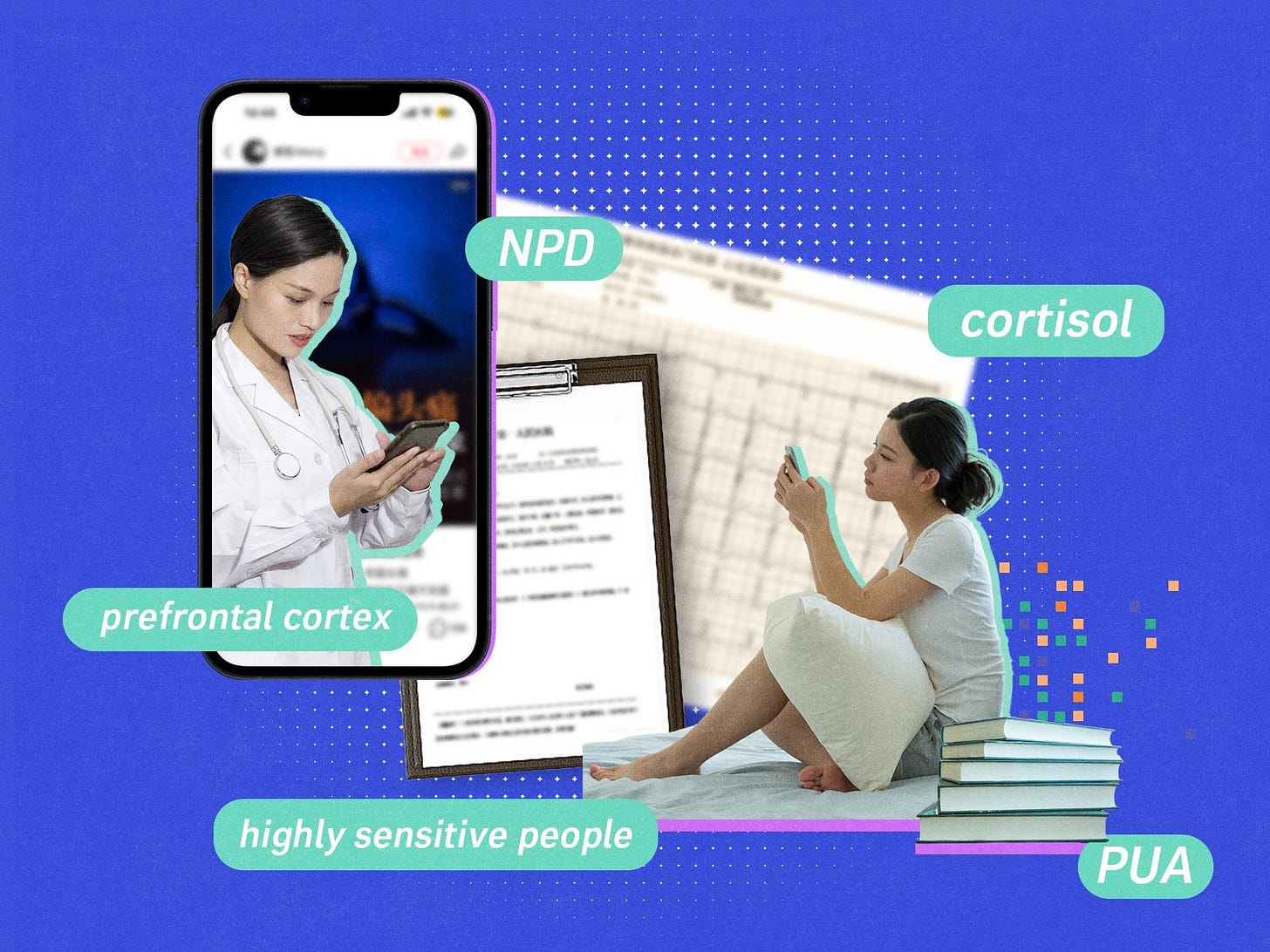 Young Chinese texting, Chinese internet psychology slang