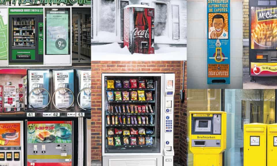 Vending machines.