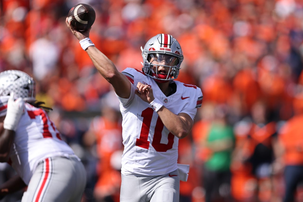 Nick Saban might be right about Julian Sayin — even if Ohio State football  is using him methodically - cleveland.com