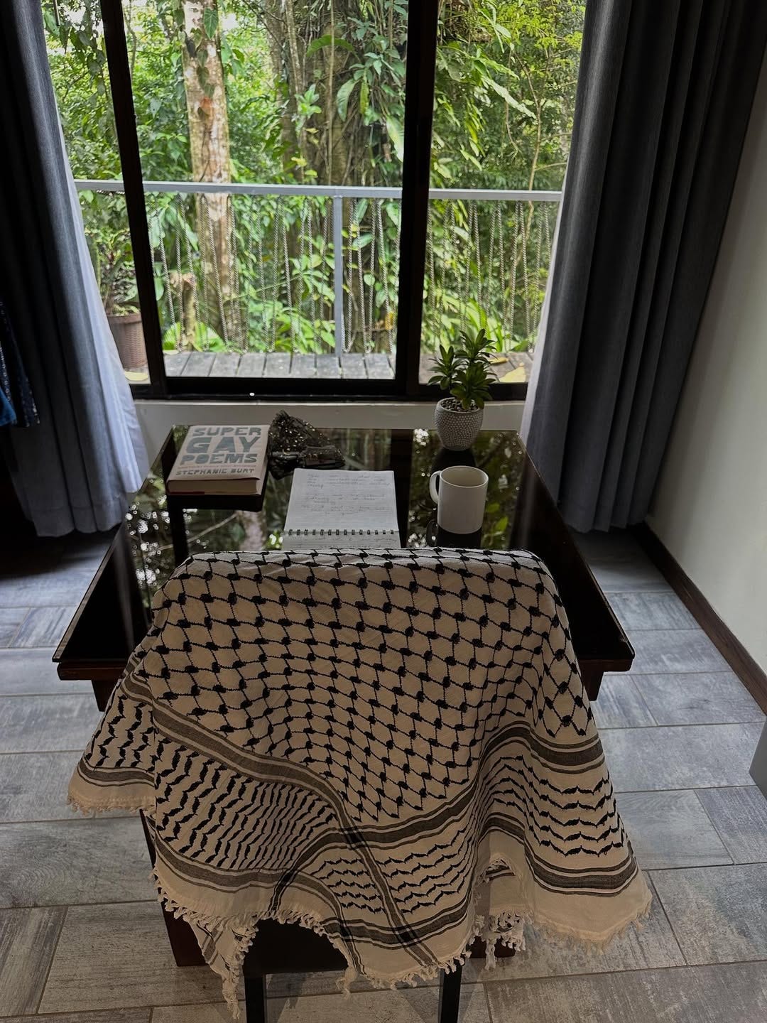 May be an image of towel and indoors