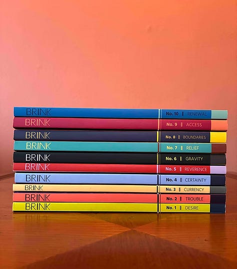 Brink Bundle+; Brink Bundle; Anthology + Annual Subscription