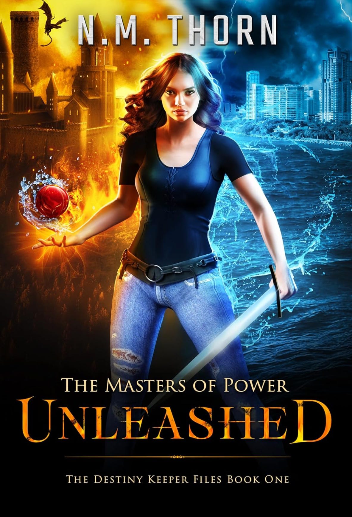 The Masters of Power Unleashed by N.M. Thorn, new release book cover The Masters of Power Unleashed by N.M. Thorn, new release book cover