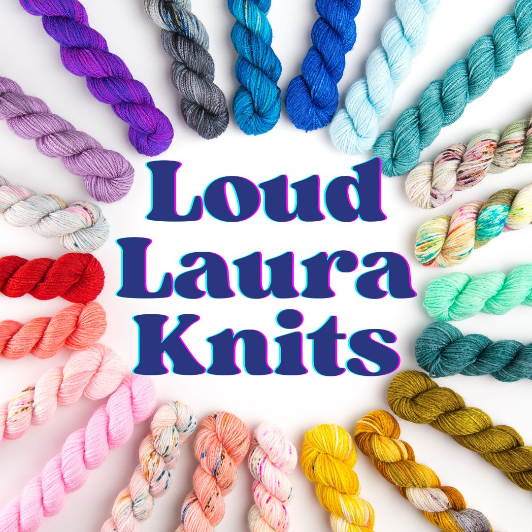 Artwork for Loud Laura Knits