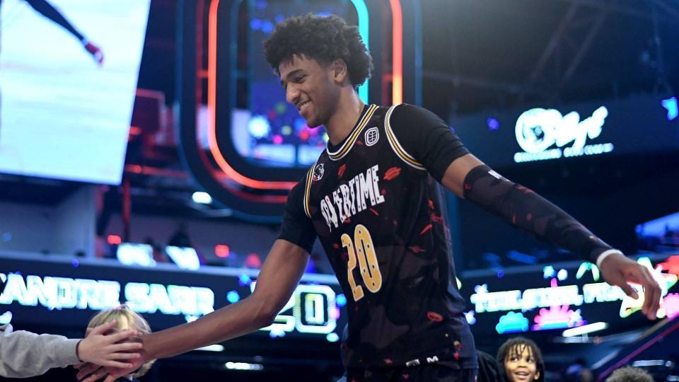Meet Overtime Elite's Alex Sarr, a future darling of NBA Draft Twitter |  Sporting News