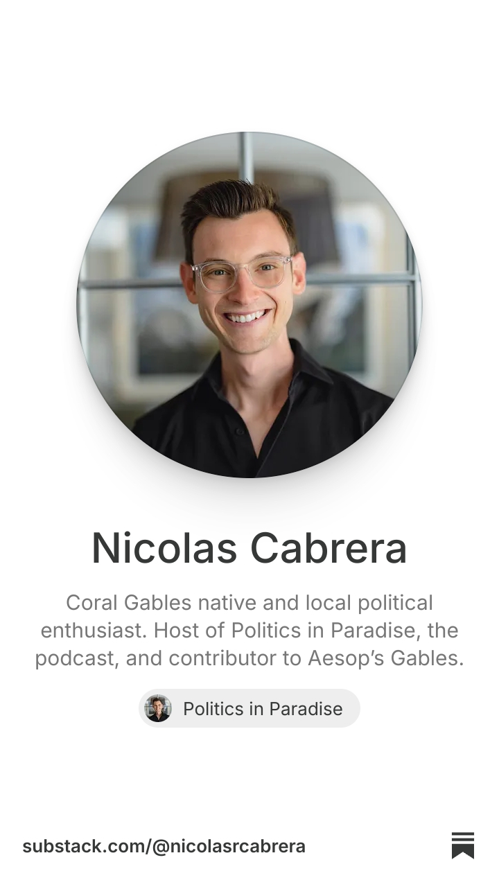 Nicolas Cabrera | Substack
