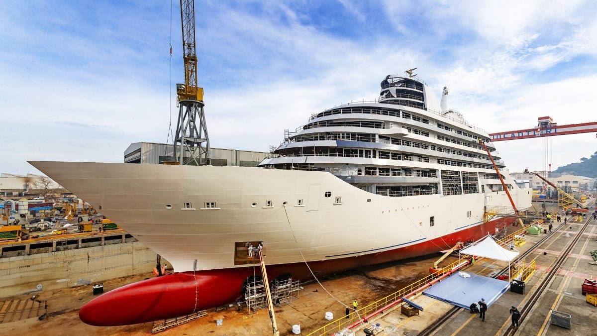 Four Seasons 1 will be delivered at the end of this year (source: Fincantieri) Four Seasons 1 will be delivered at the end of this year (source: Fincantieri)