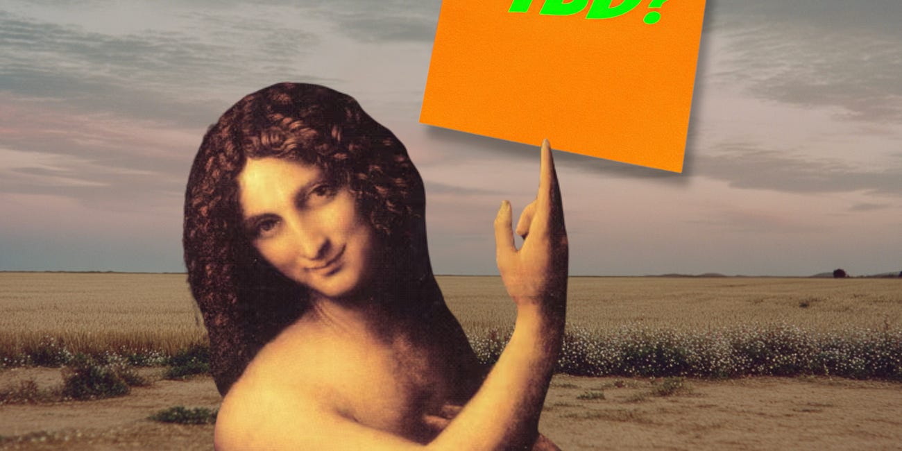 be a Leonardo: the art of unfinished things