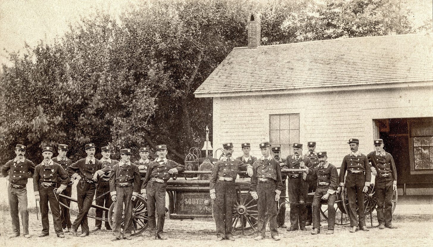 New Ipswich firemen