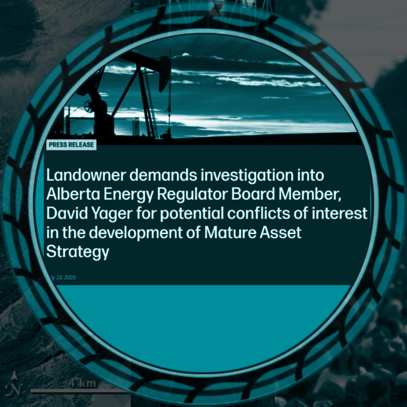 Cover of the Ecojustice July 22, 2025 press release calling for an investigation into David Yager Cover of the Ecojustice July 22, 2025 press release calling for an investigation into David Yager