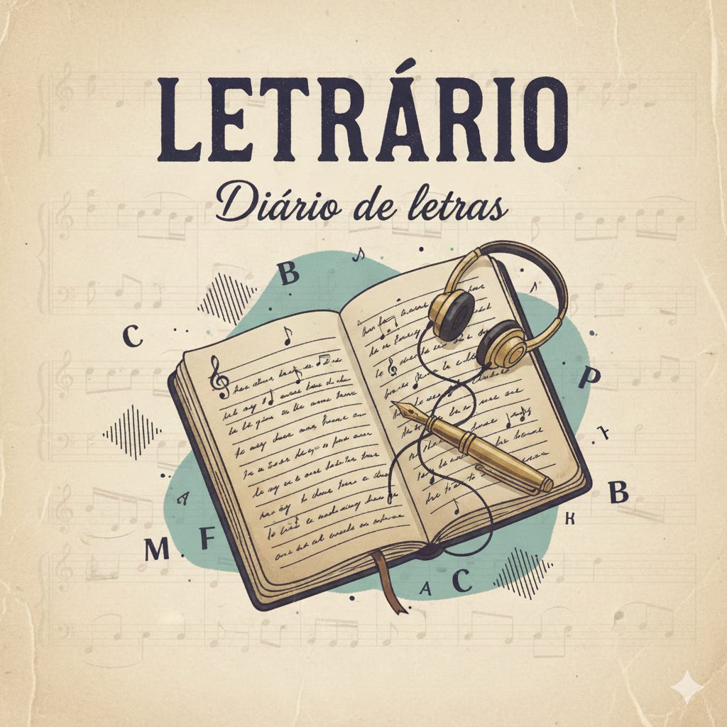 Letrário - Diário de Letras e Interpretações Musicais