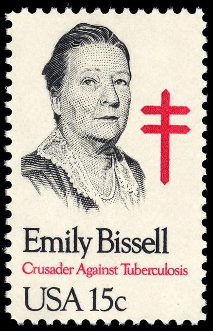 15-cent Emily Bissell stamp 15-cent Emily Bissell stamp