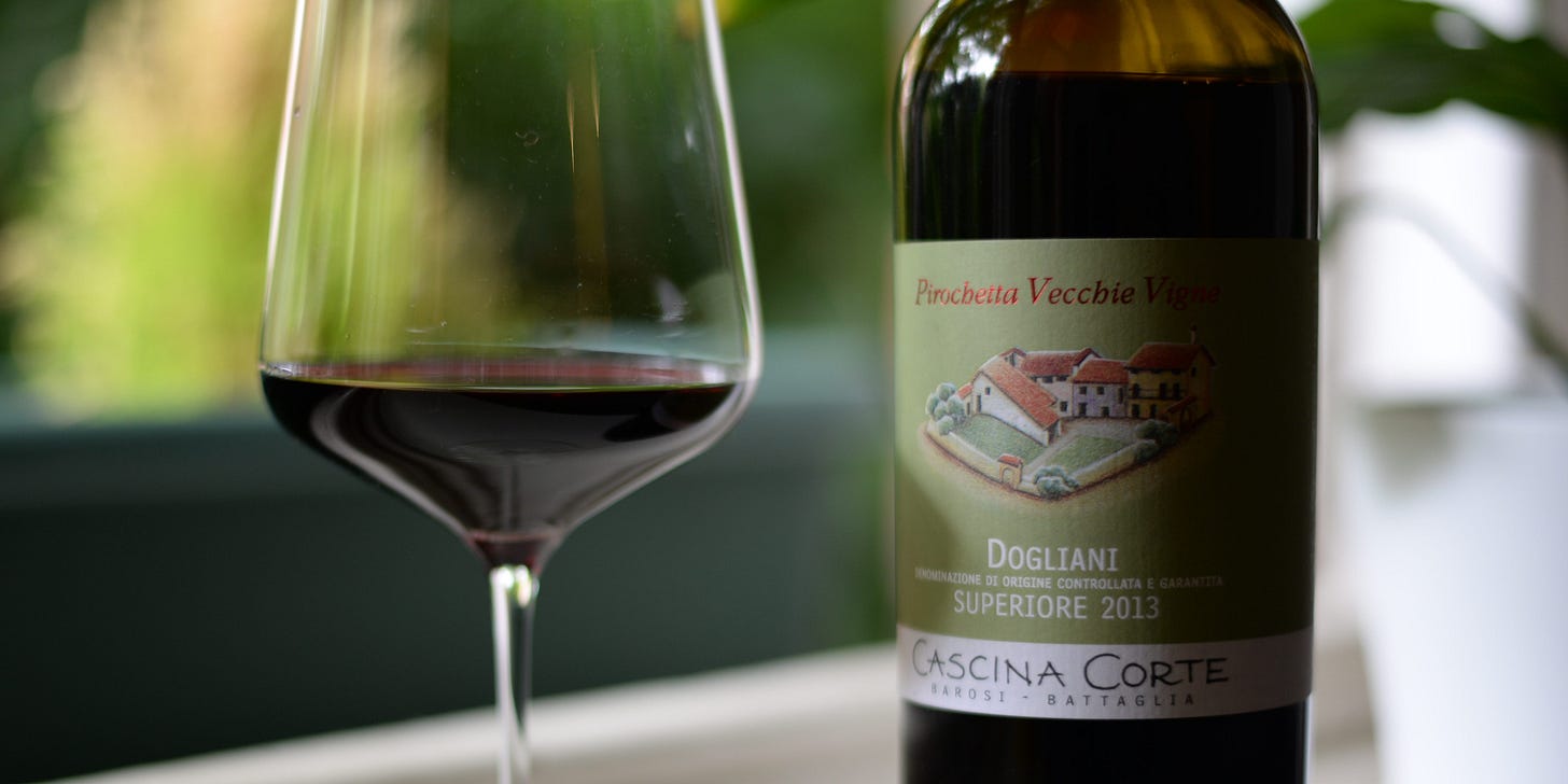 Cascina Corte Dolcetto di Dogliani Superiore Pirochetta Vecchie Vigne 2013 Cascina Corte Dolcetto di Dogliani Superiore Pirochetta Vecchie Vigne 2013