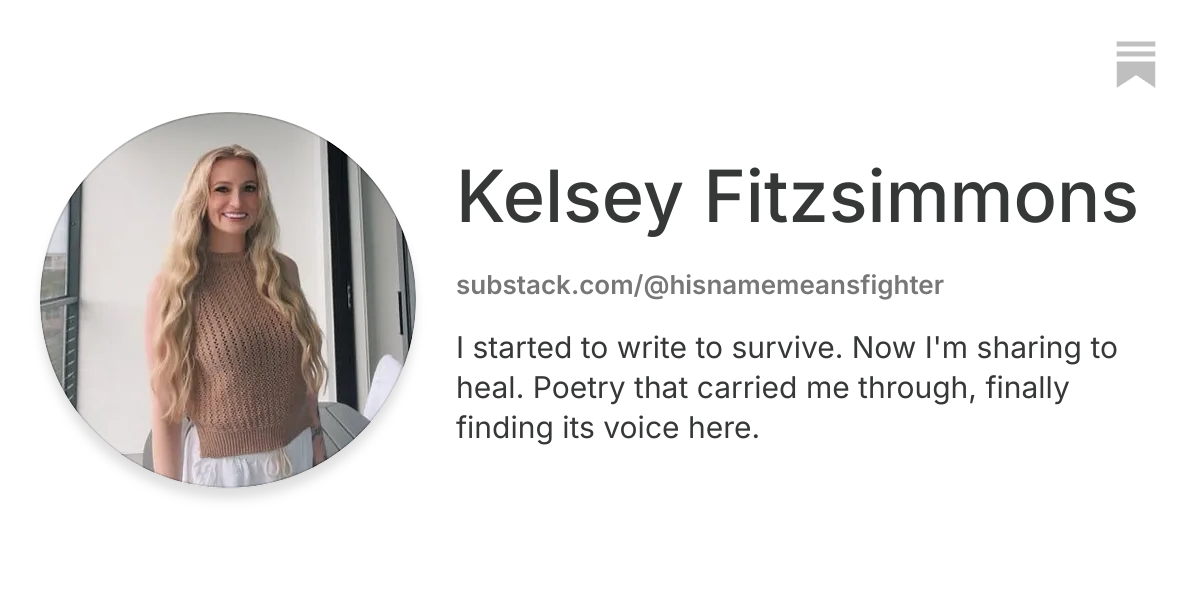 Kelsey Fitzsimmons | Substack