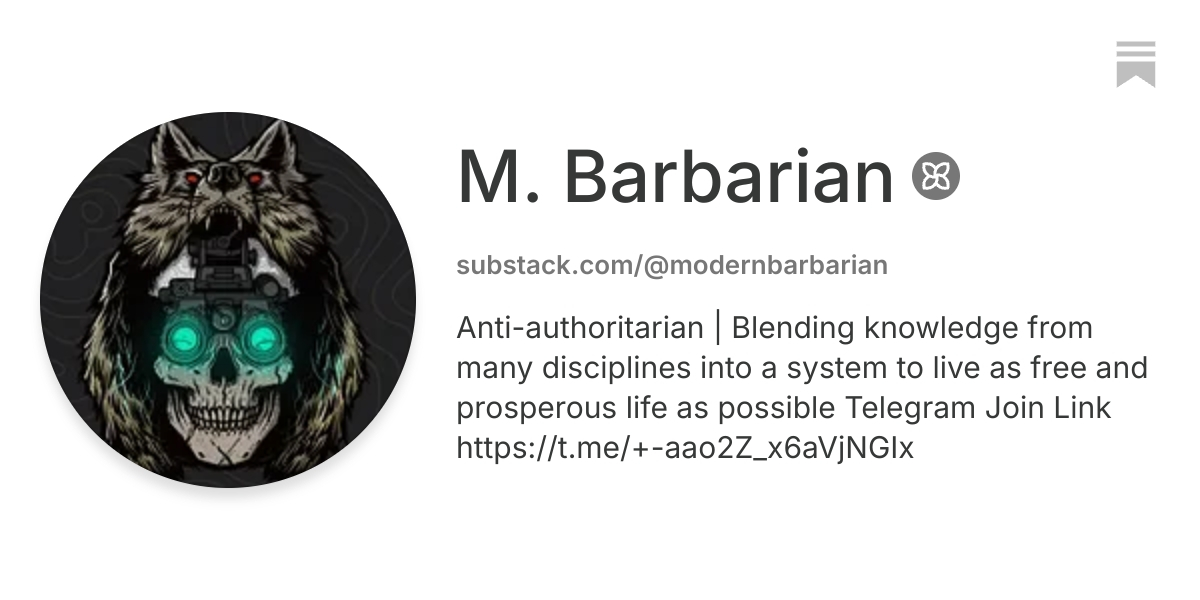 M. Barbarian | Substack