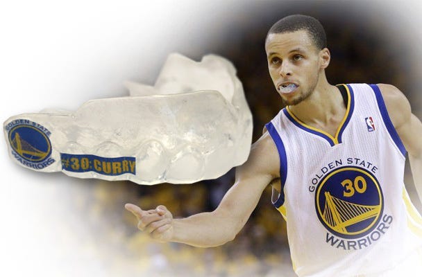 Stephen Curry Mouth Guard 2015-16 SCP B