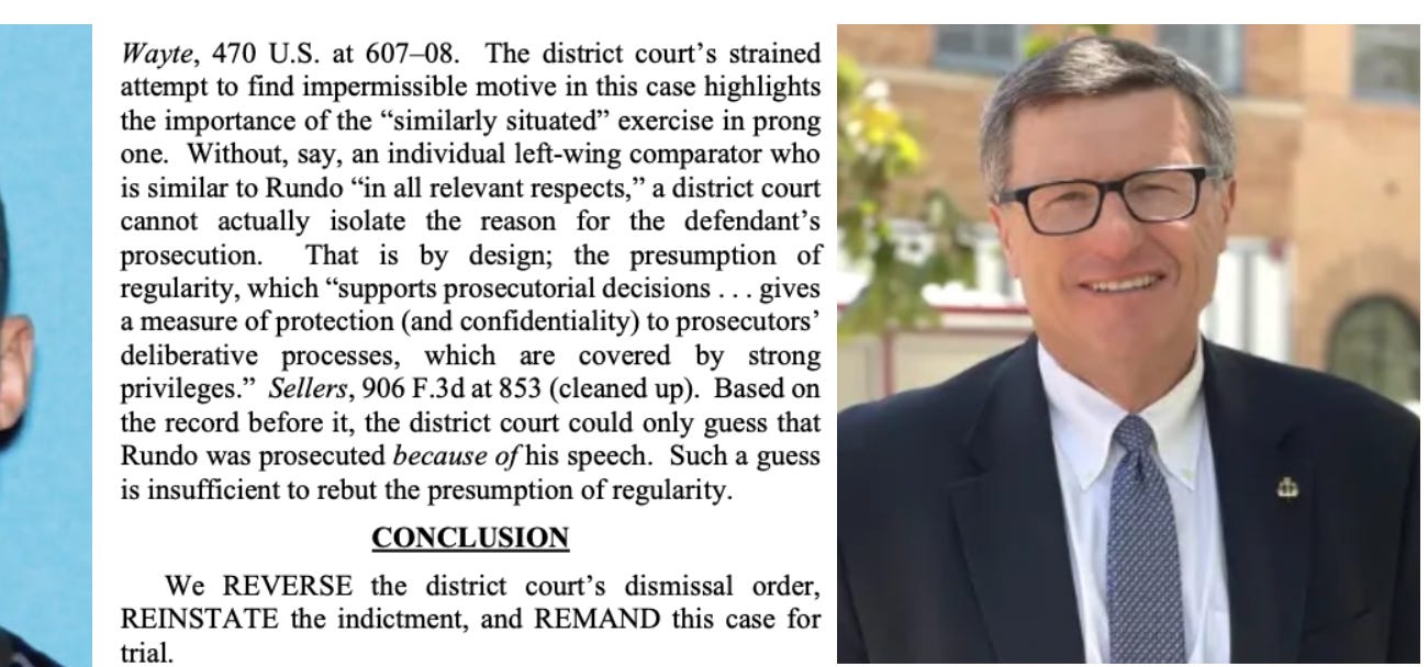 9th Circuit reinstates Robert Rundo's indictment, rejects Antifa comparison