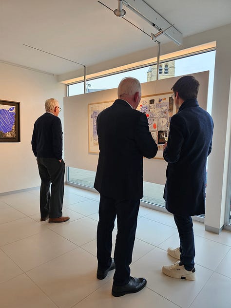 Vernissage Christian Silvain