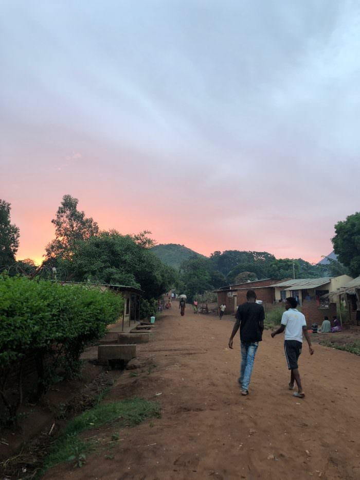Zomba plateau, village life, Africa