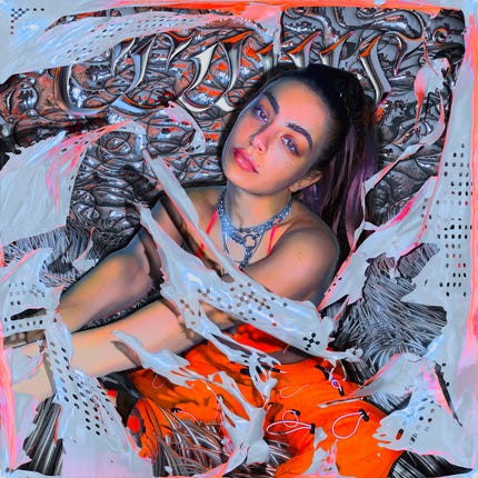 Cover art for ​claws by Charli xcx