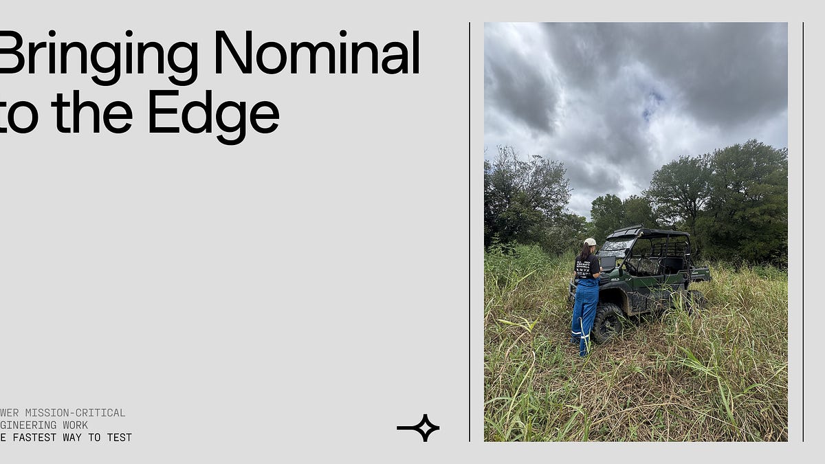 Bringing Nominal to the Edge - Nominal’s Substack