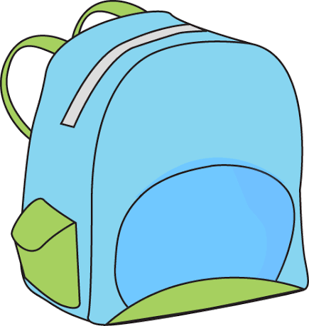 School Backpack Clip Art - School Backpack Vector Image School Backpack Clip Art - School Backpack Vector Image
