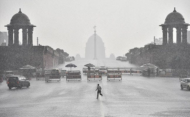 Monsoon Expected To Arrive In Delhi On June 25, Two Days Ahead of Time,  Says Indian Meteorological Department