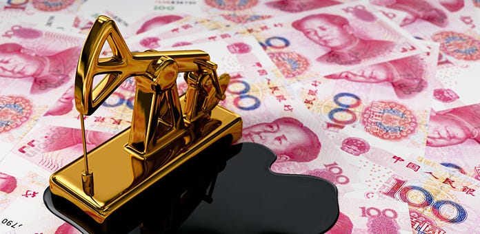 China's digital yuan goes where Alipay and WeChat Pay never could, straight for the petrodollar!🛢