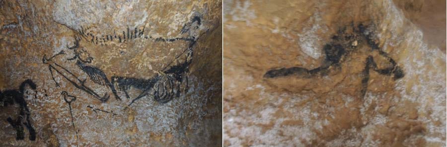 Replica of The Lascaux Shaft Scene (Images: Courtesy Alistair Coombs)