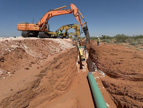 compressor station pipeline