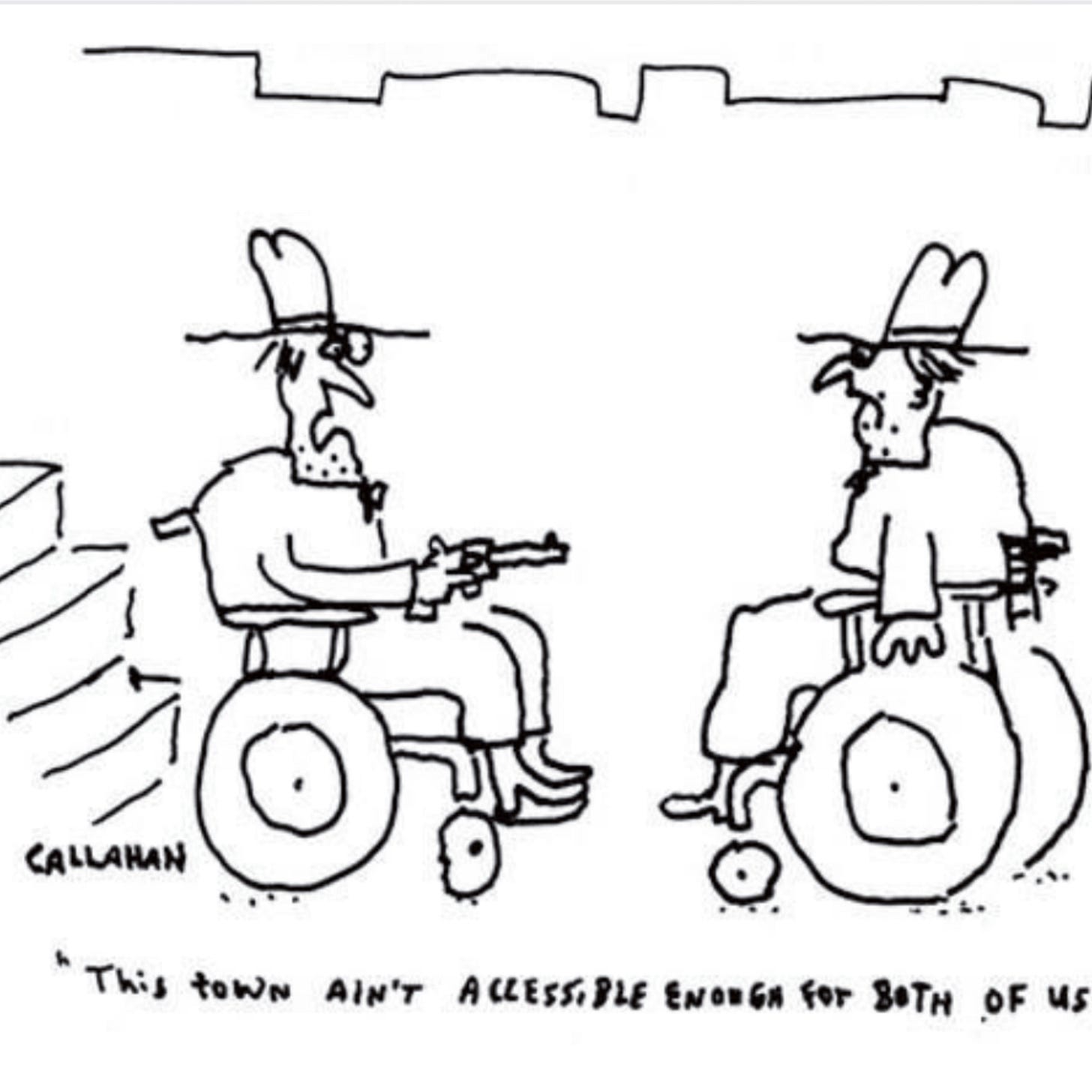 David Abrutat 🇺🇦 on X: "One of the legendary cartoons of John Callahan...  https://t.co/dS3Mier6U9" / X