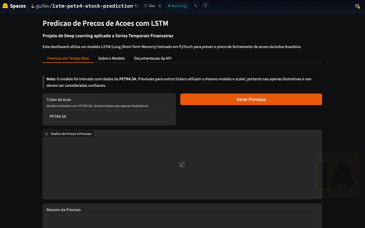 Space no Hugging Face para o projeto Space no Hugging Face para o projeto