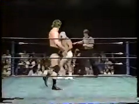 Mongolian Stomper, Tommy Rich & Ted Dibiase, Mr. Wrestling II vs. Jim Duggan