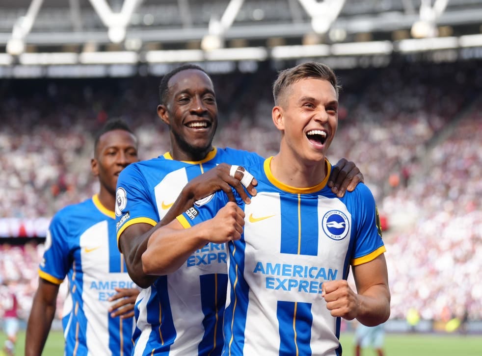 Leandro Trossard confident Brighton can still shine after Graham Potter's exit | The Independent Leandro Trossard confident Brighton can still shine after Graham Potter's exit | The Independent
