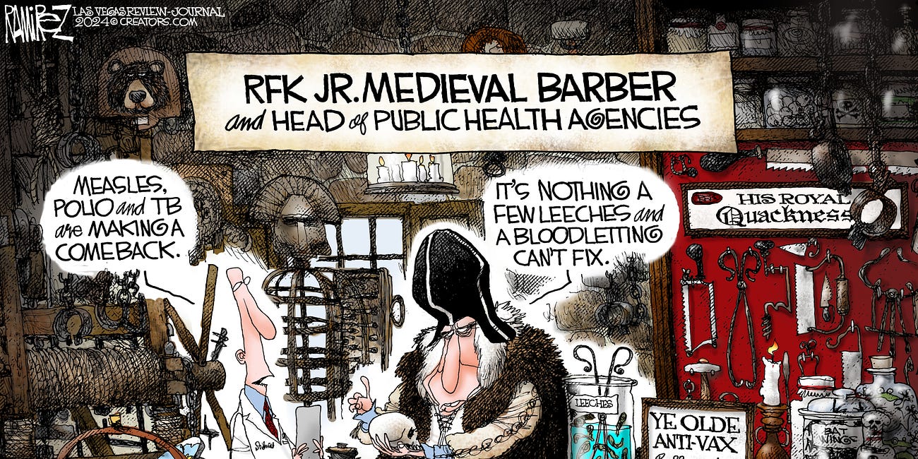 Michael Ramirez: Quack 11-4-24