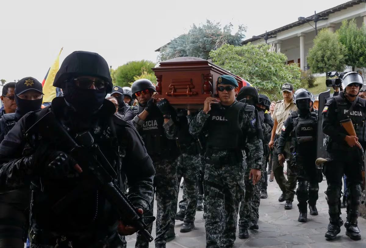 villavencia's funeral procession