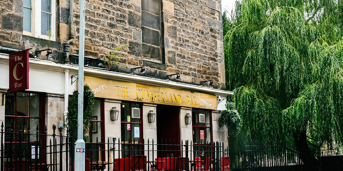 The Cumberland Bar - New Town neighbourhood spot